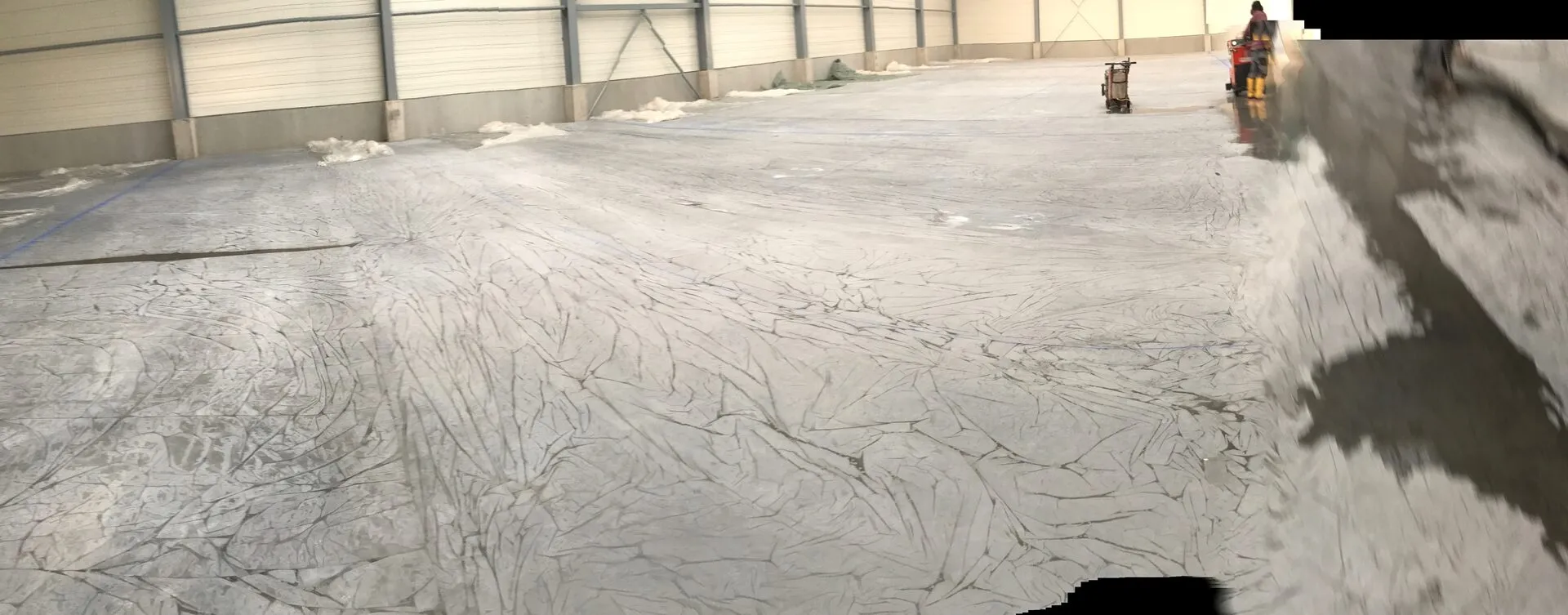 Maschinelles Glätten – Flügelglätter