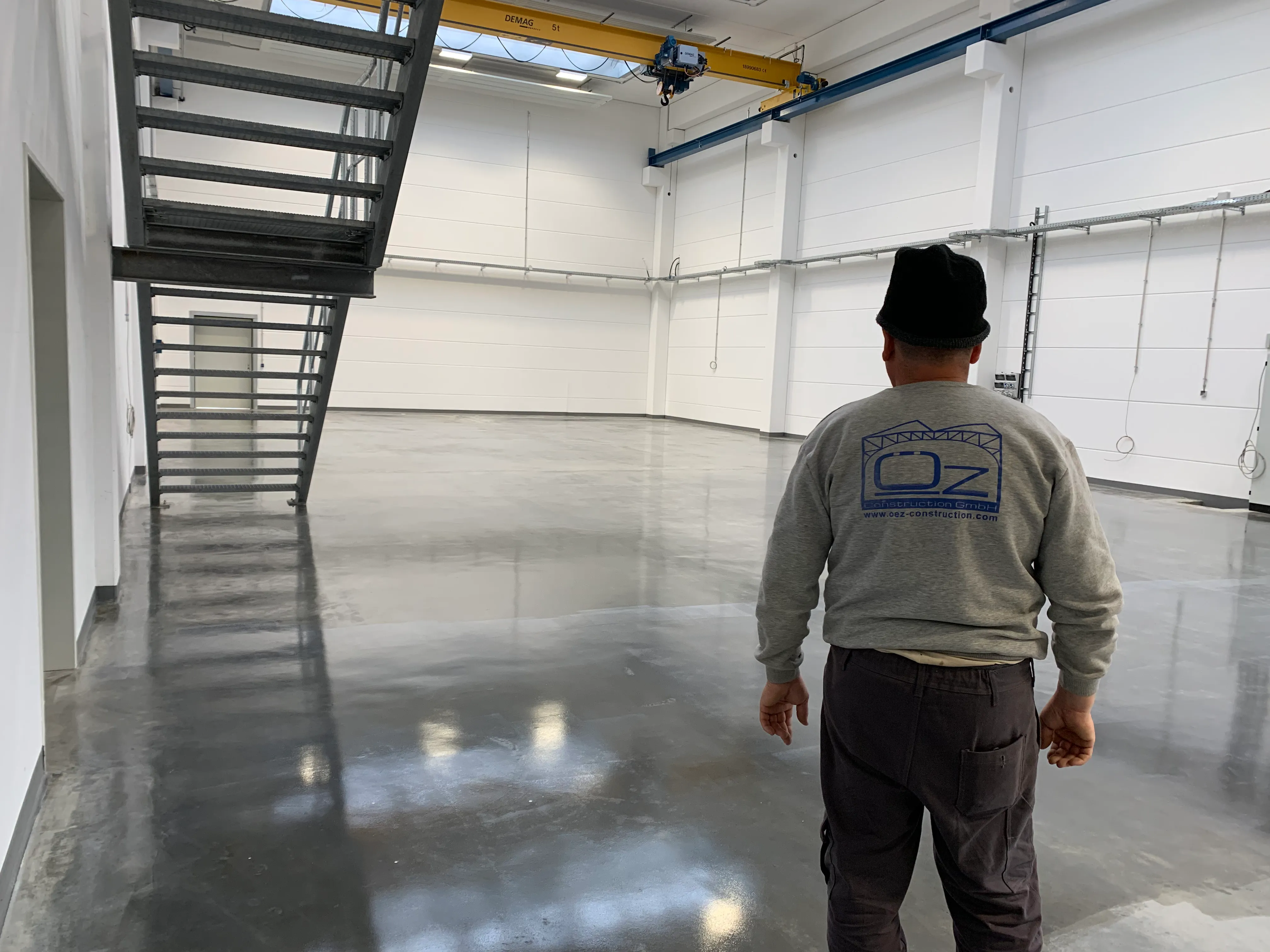 Industrieboden Projekt Krones Neutraubling